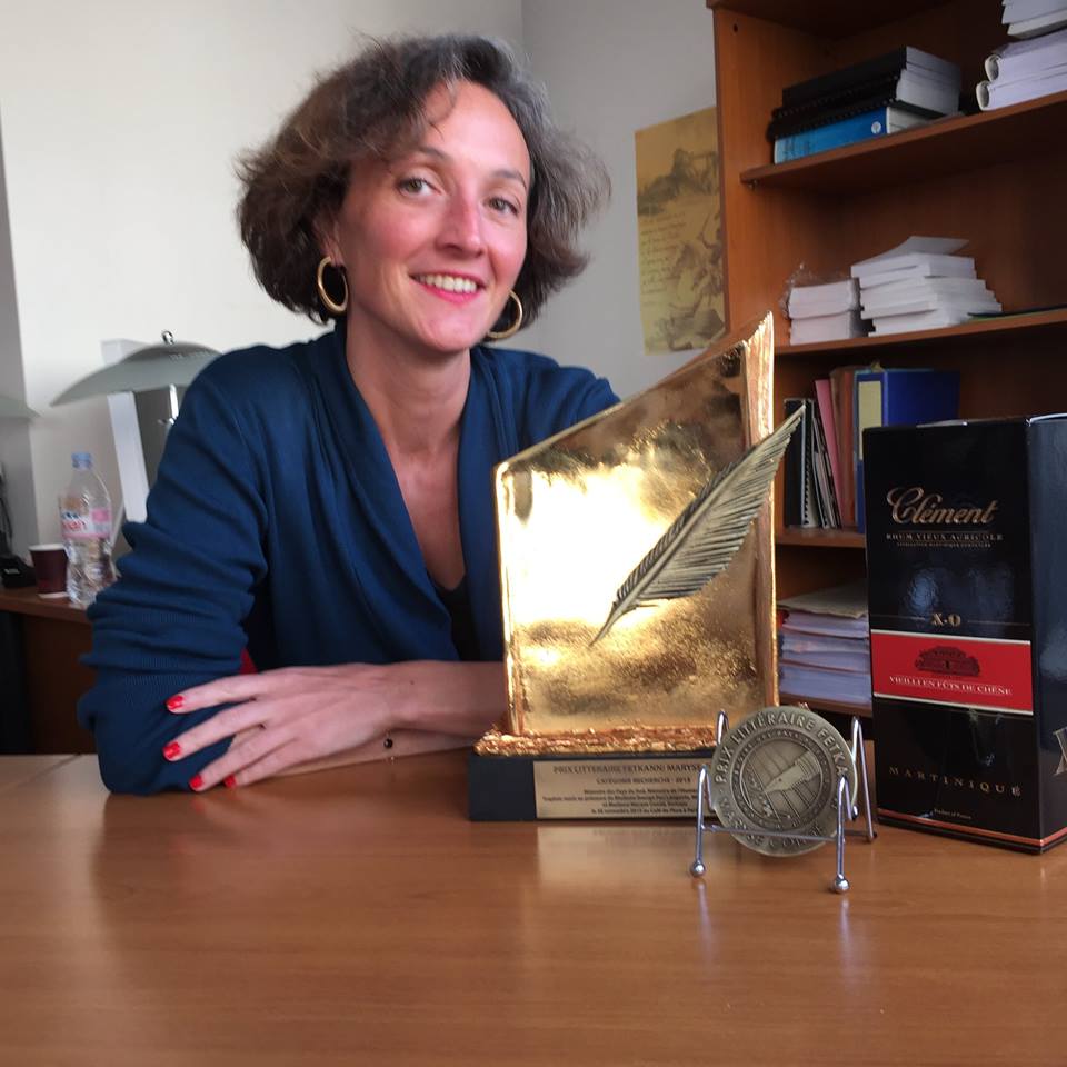 Le prix Littéraire Fetkann ! Maryse Condé - Catégorie Recherche  2015 décerné à Céline Flory