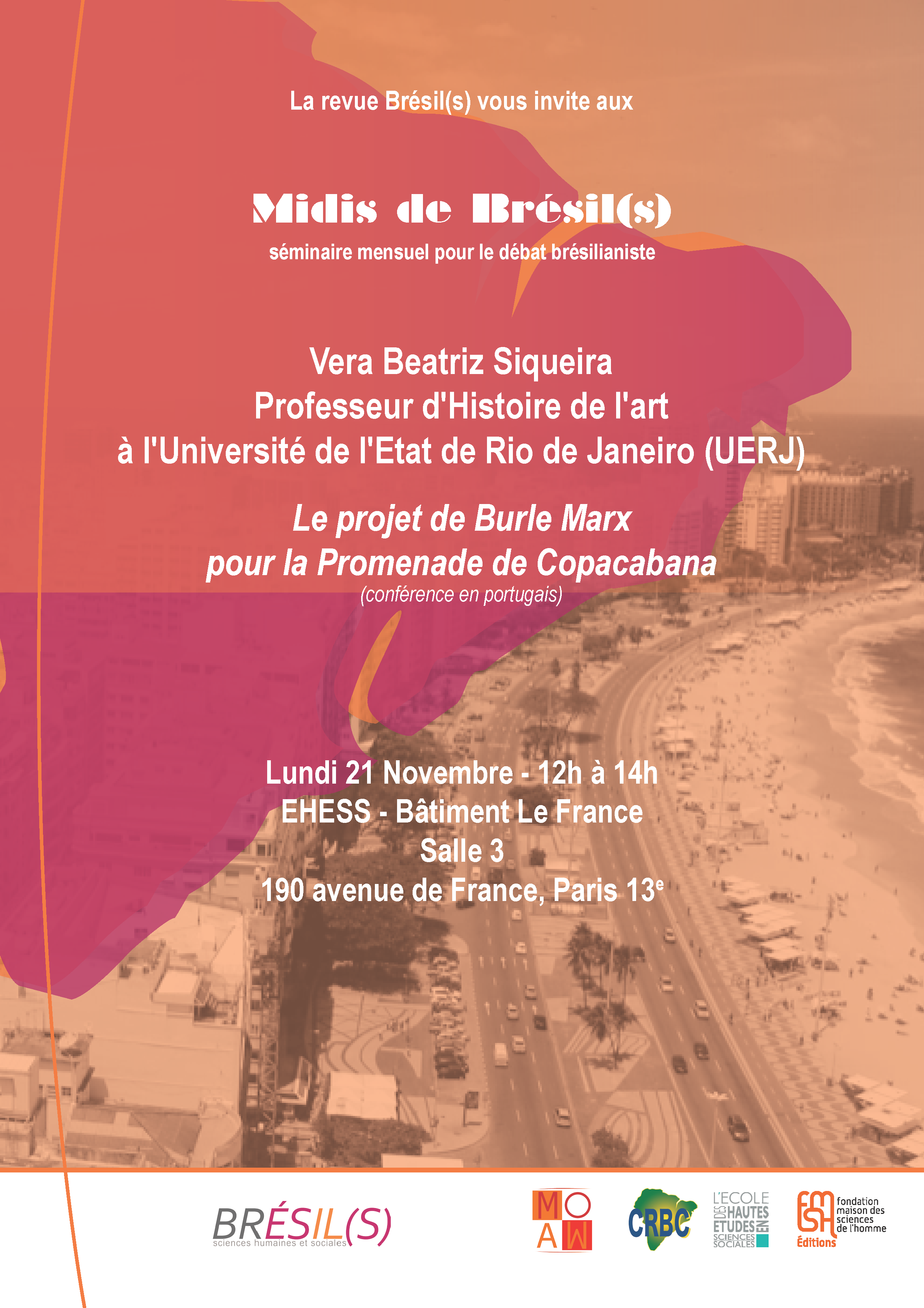 Les Midis de Brésil(s) – Vera Beatriz Siqueira (UERJ)
