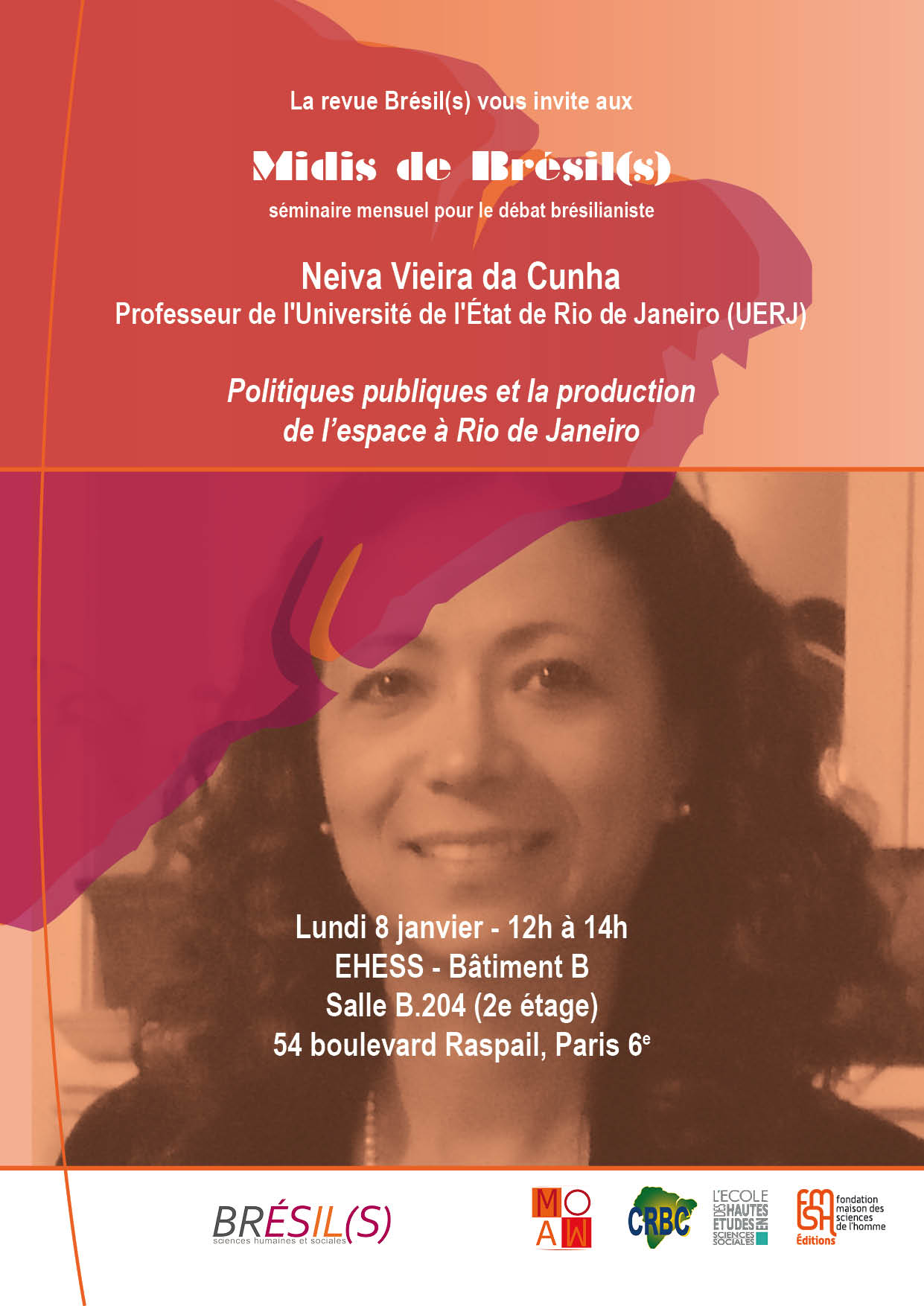 Les Midis de Brésil(s) - Neiva Vieira da Cunha, professeur de l'Université de l'État de Rio de Janeiro (UERJ):