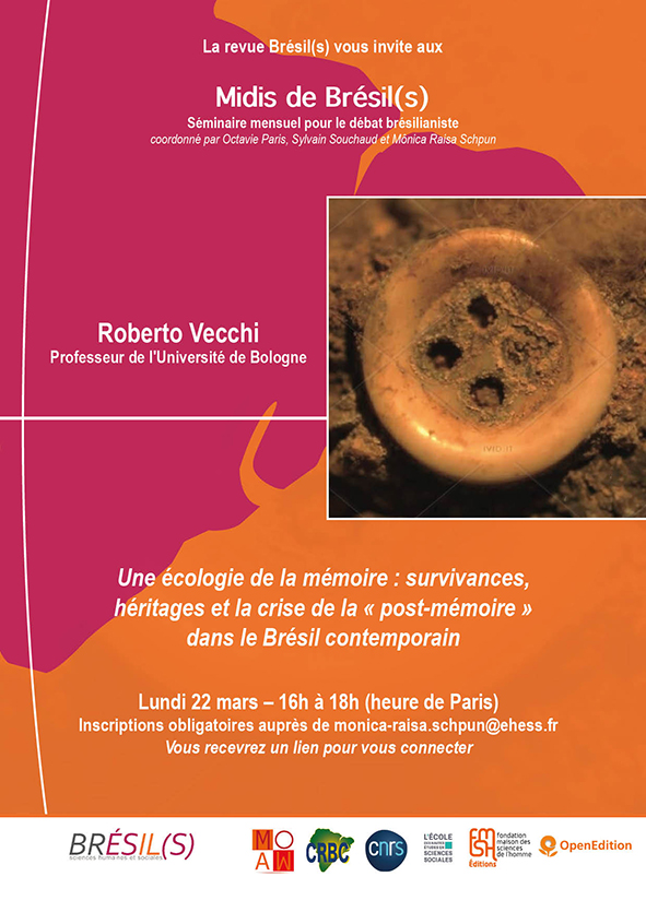 Les Midis de Brésil(s) - Roberto Vecchi - professeur de l'Université de Bologne